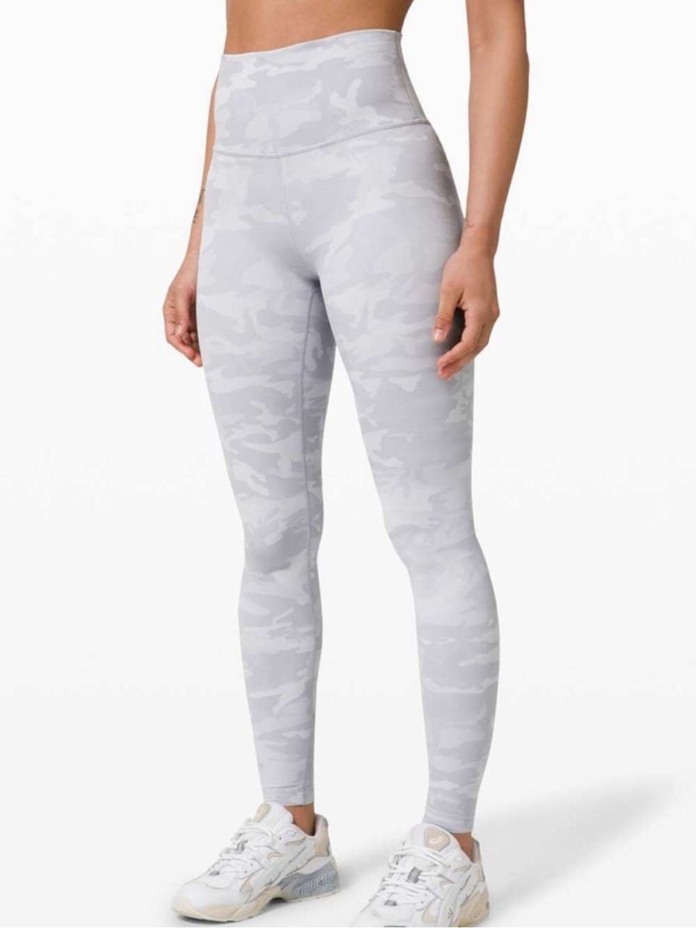 Lululemon Wunder Under Camo Leggings Sz 6